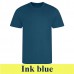 JC001 COOL T - Unisex környakú póló szublimáláshoz ink blue